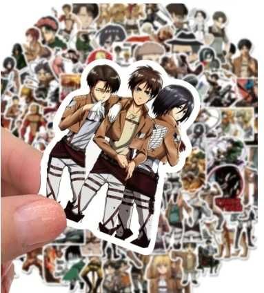 Naklejki Shingeki no Kyojin / Attack on titan 50szt