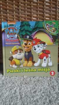 Książka + DVD z bajkami "Pieski i leśna misja" - Psi Patrol