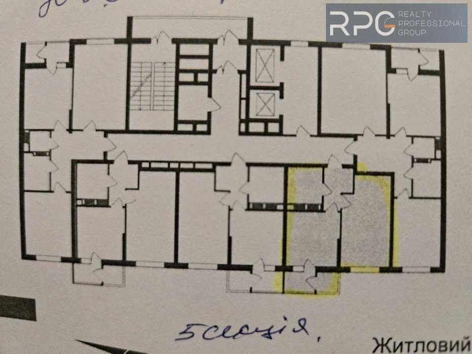 БЕЗ % Продаж 1-к квартири в ЖК Злагода, 37 м², метро Харківська