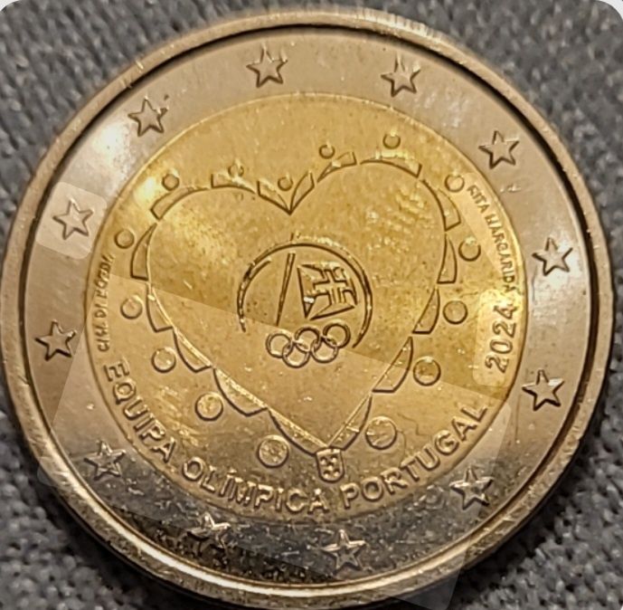 Moeda 2€, Portugal 2024
