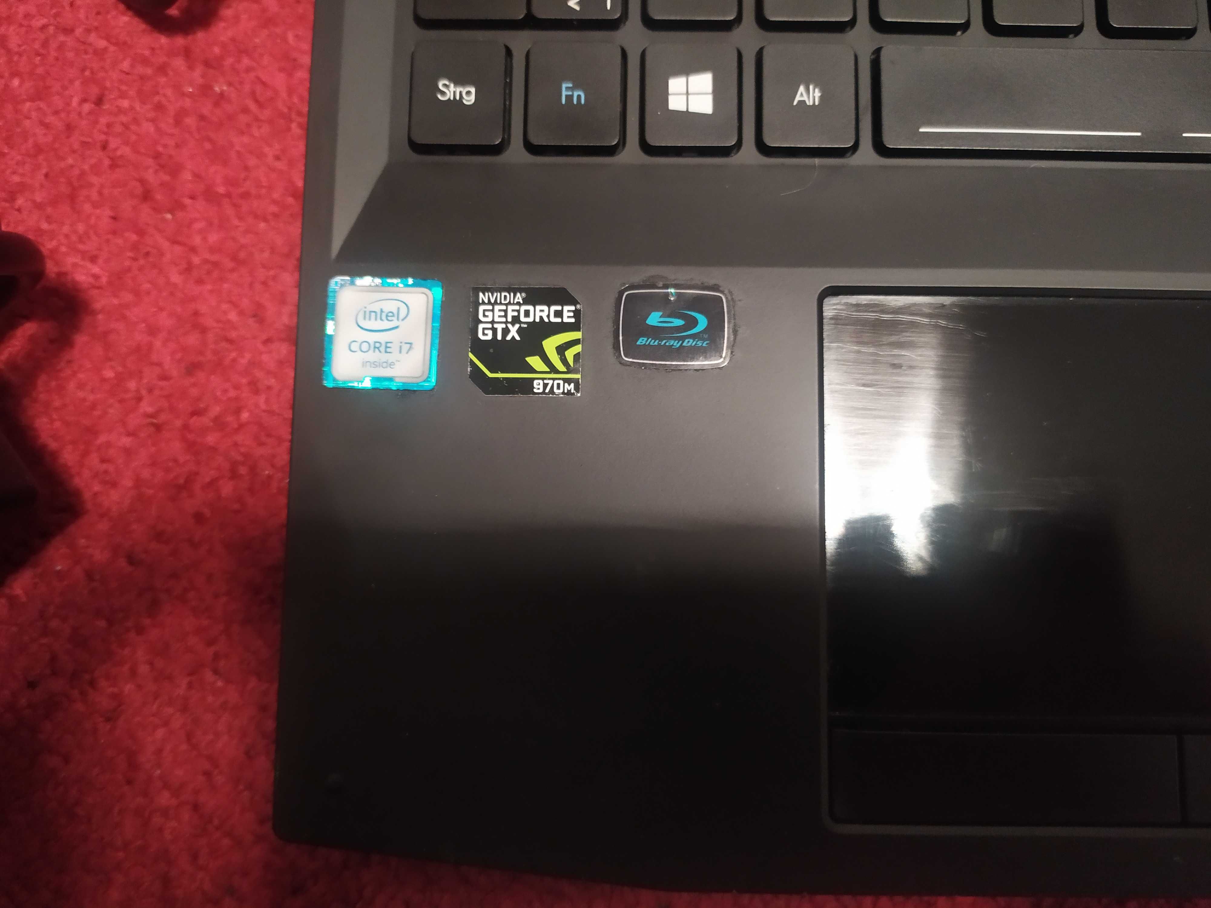 Laptop Acer Predator 15 i7,8gb ram,gtx970m uszkodzony okazja