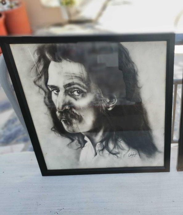 Conjunto de Quadros e Molduras