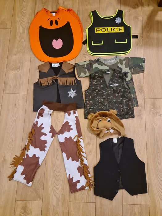 Zestaw przebrań dla przedszkolaka