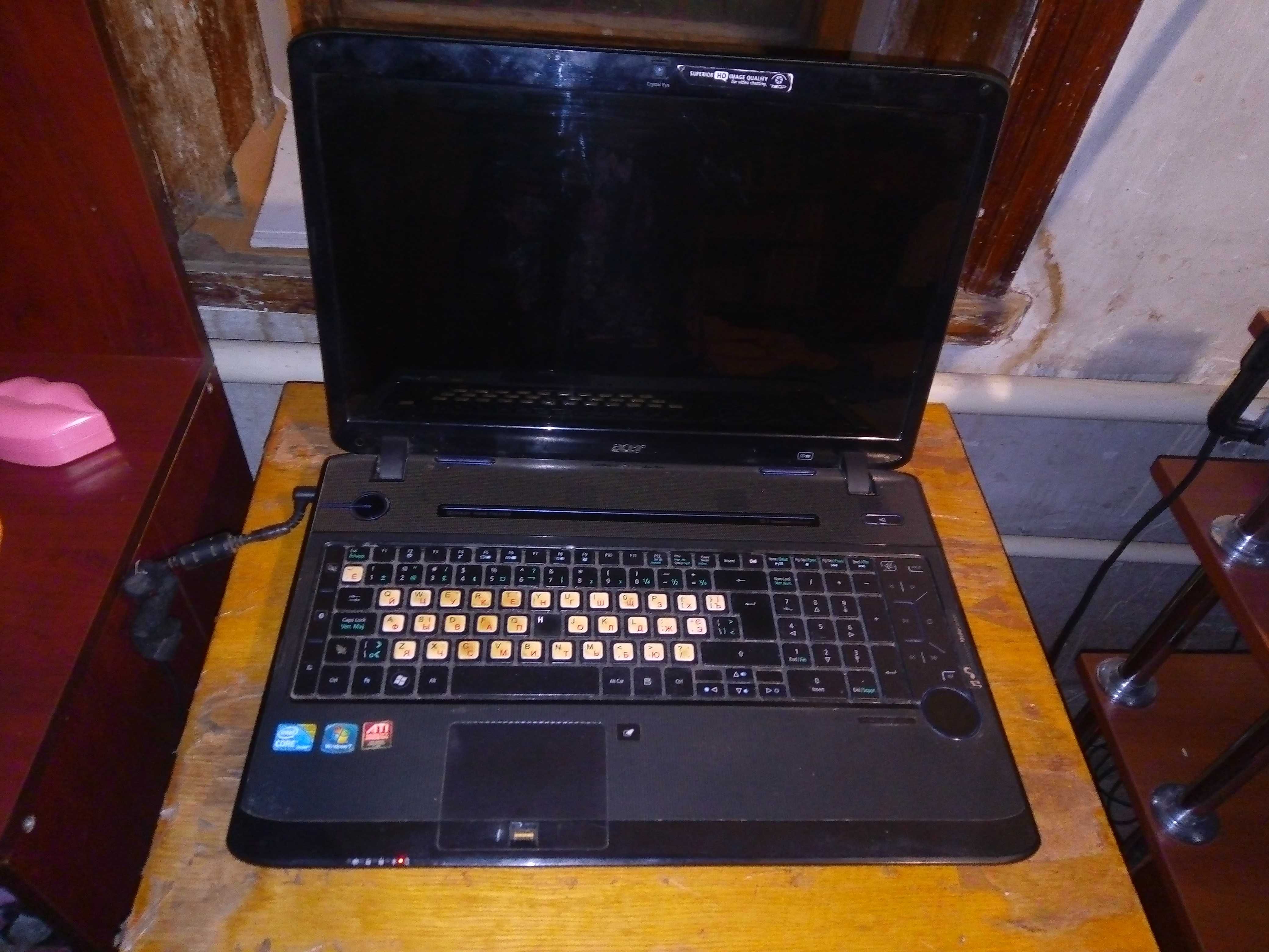 Продам ноутбут ACER 8942 G, 18 дюймов
