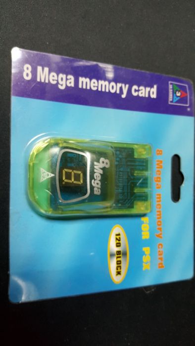 Cartão de memória playstation 1 PSX