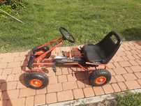 Gokart dla dziecka, pompowane koła