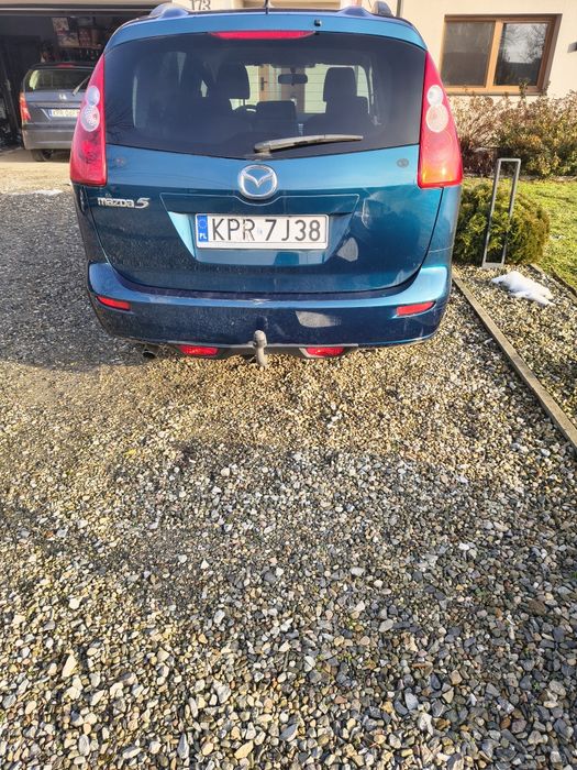 Mazda 5 jeden właściciel w Polsce 2.0 B+G,