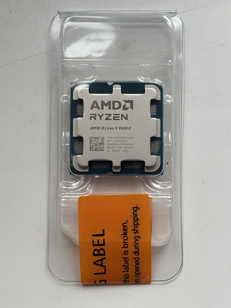 Гарантия новый 9600x Ryzen 5, лучше 7600х,наякращий 6-ядерник