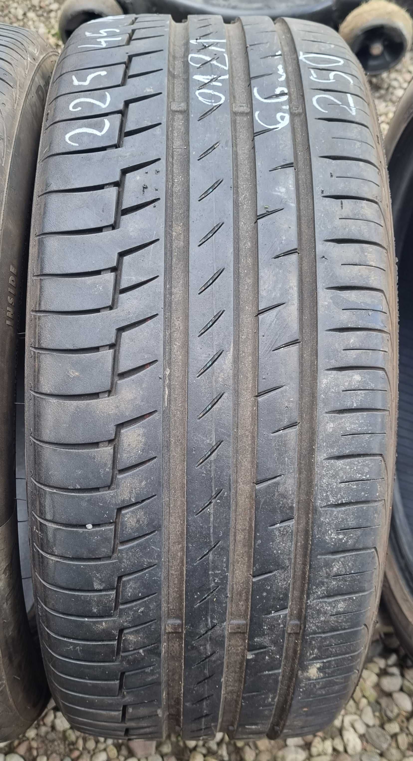 225/45R17 Continental Premium Contact 6 Lato