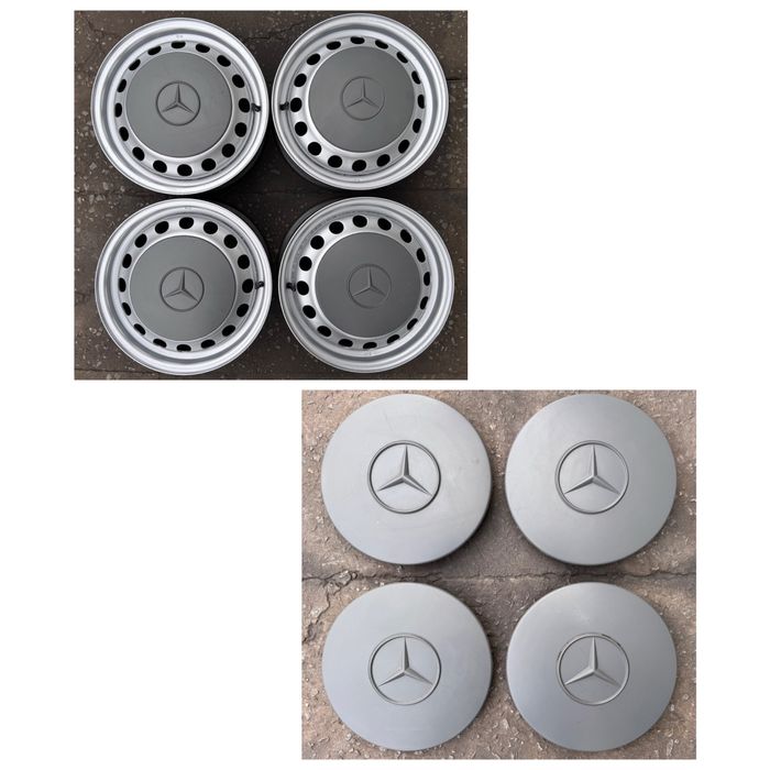 Диски r15 5x112 ET-60 на Mercedes Vito/Viano/VW Transporter T4/Galaxy