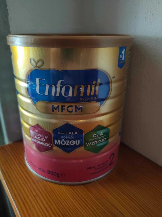 Mleko ENFAMIL 2 (3 sztuki po 800g) SPRZEDAM