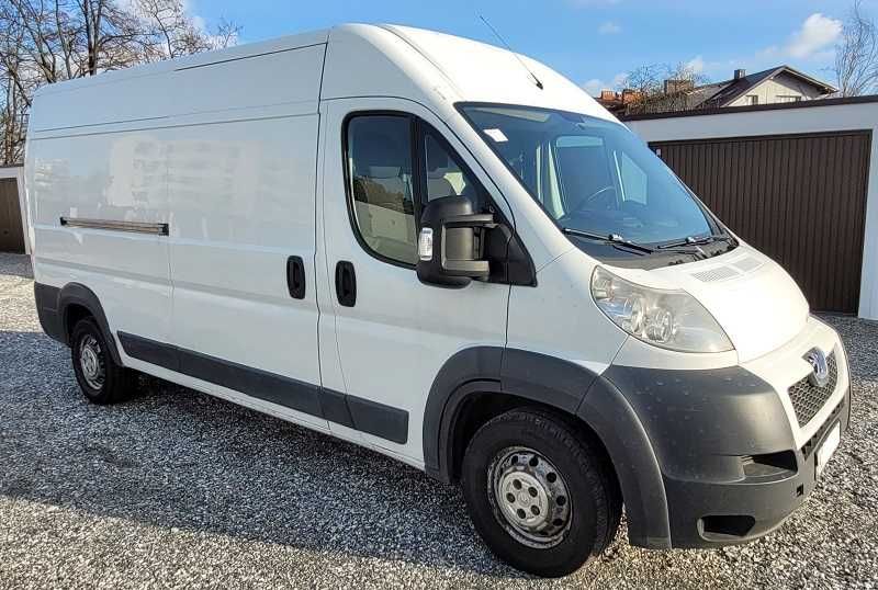 Peugeot Boxer 3.0HDI (180KM) L3H2 salon Polski 2012r - klima Ducato