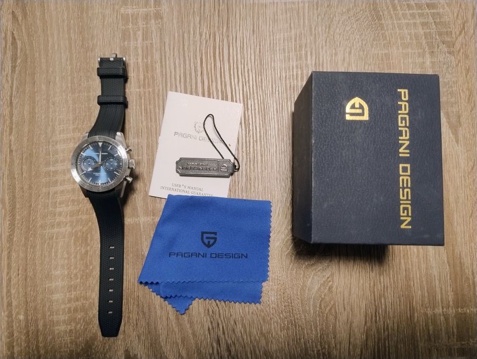 Pagani Design pd-1766 homage Omega Speedmaster 57