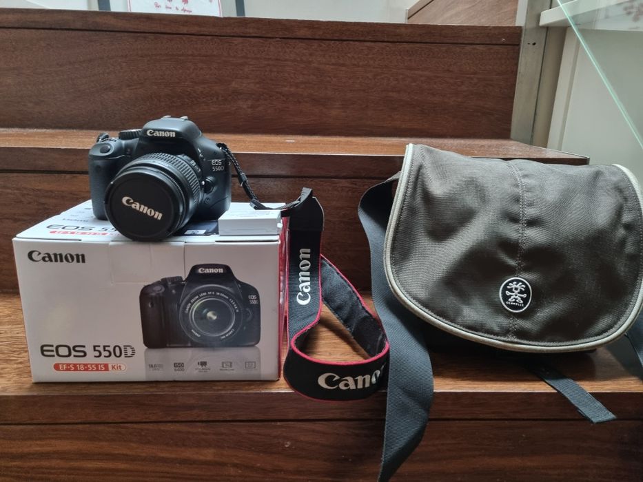 Canon EOS 550D + saco