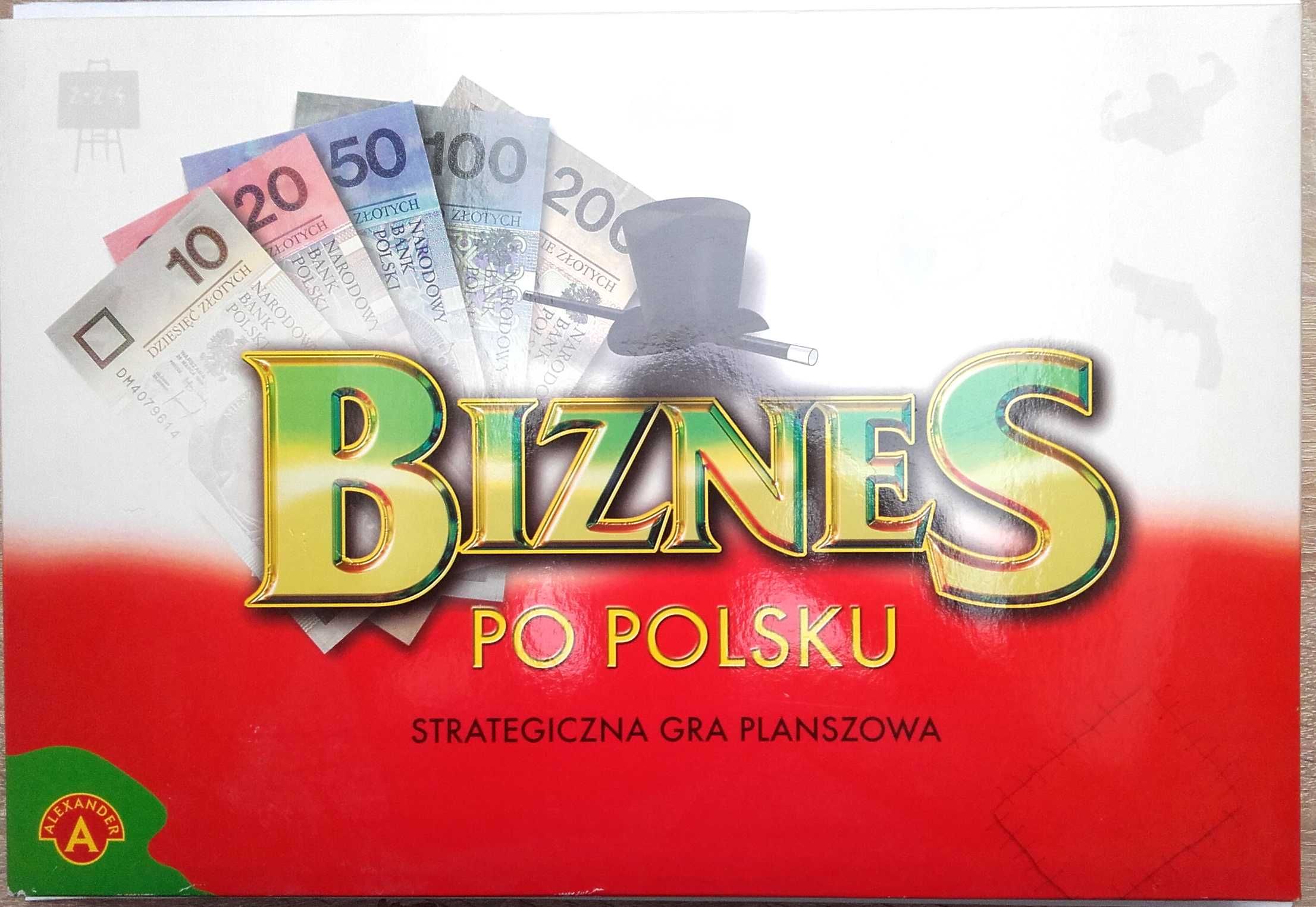 Biznes po polsku gra planszowa strategiczna edukacyjna monopoly