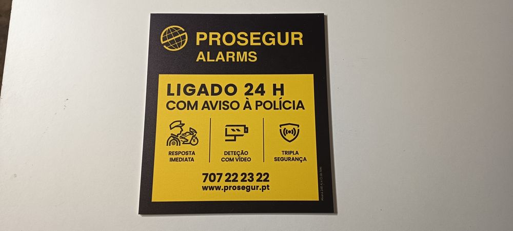 Placa Dissuasora de Alarme Prosegur