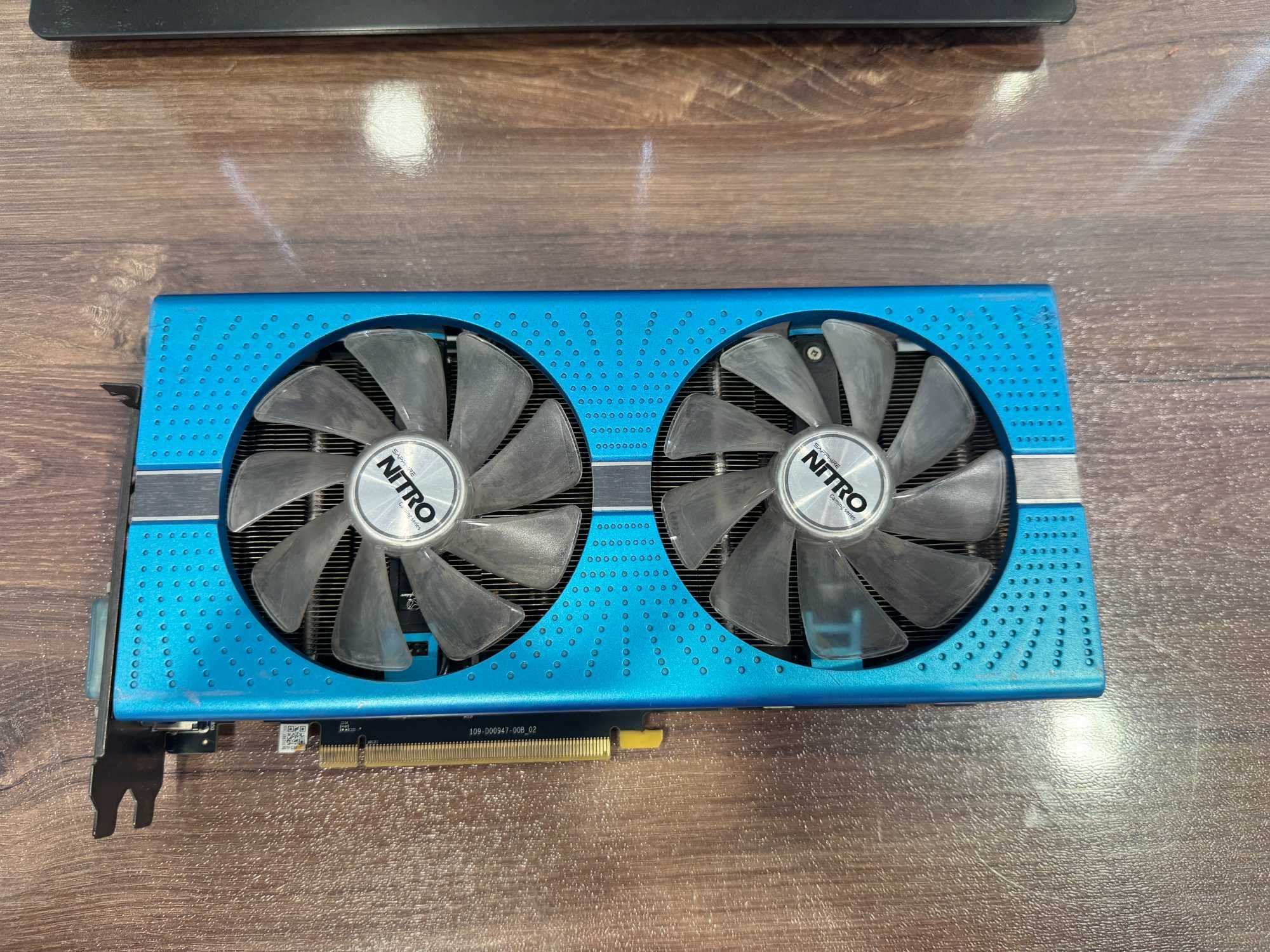 Є кількість! Б/В Відеокарти Sapphire RX 580 на 8 Gb (сині) - Гарантія