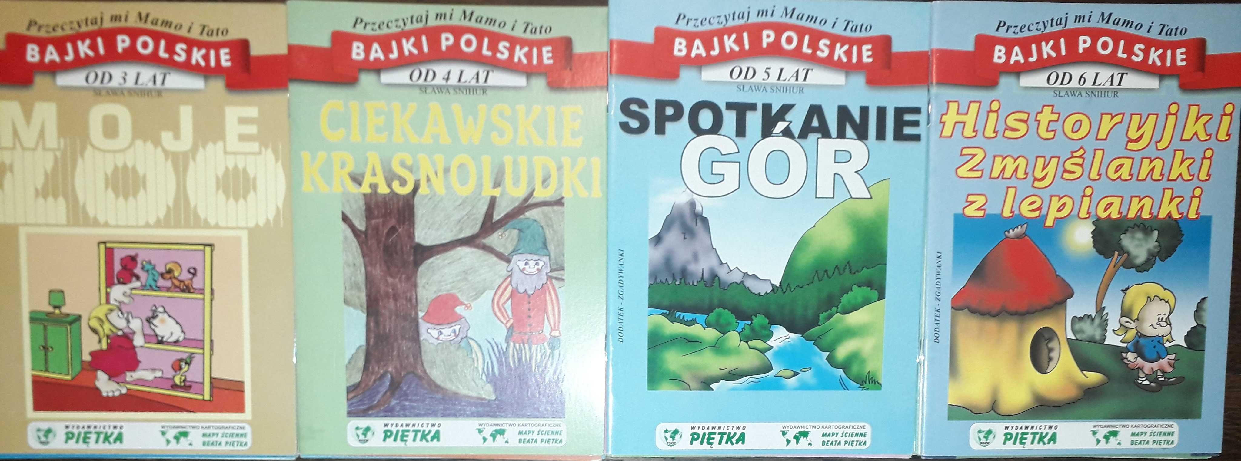 28 szt serii Przeczytaj mi Mamo i Tato bajki polskie od 3 do 6 lat