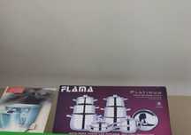 Trem 9 peças Flama aço inox