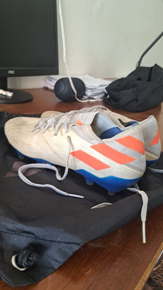 Adidas Nemeziz 19.1 AG/FG Como Novas Chuteiras Futebol