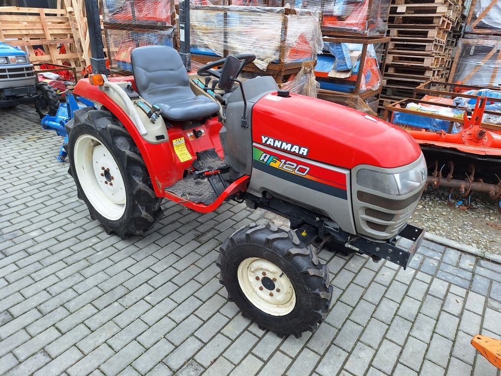 PIĘKNY Traktorek Japoński YANMAR AF120 + glebogryzarka