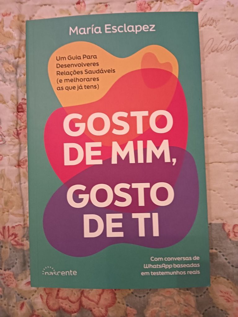 Livro Novo - Gosto de Mim Gosto de ti