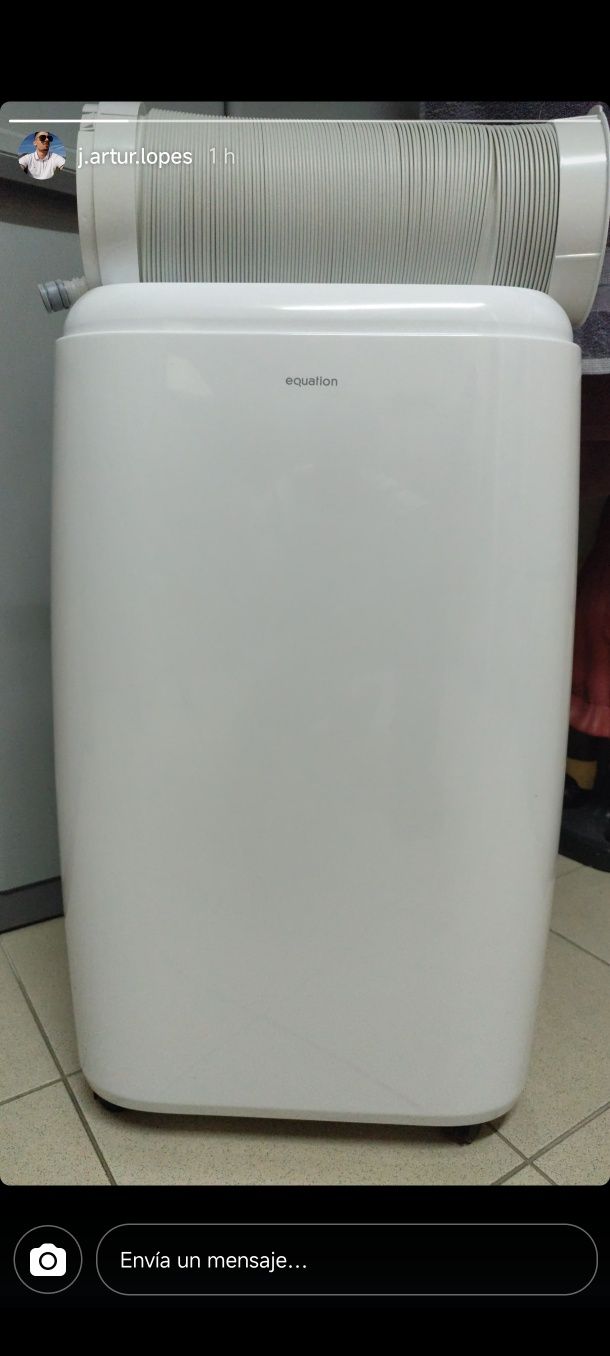 Vendo ar-condicionado portátil frío/quente 12000BTU
