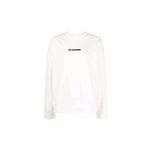 Світшот Jil Sander Logo Cotton Sweatshirt White