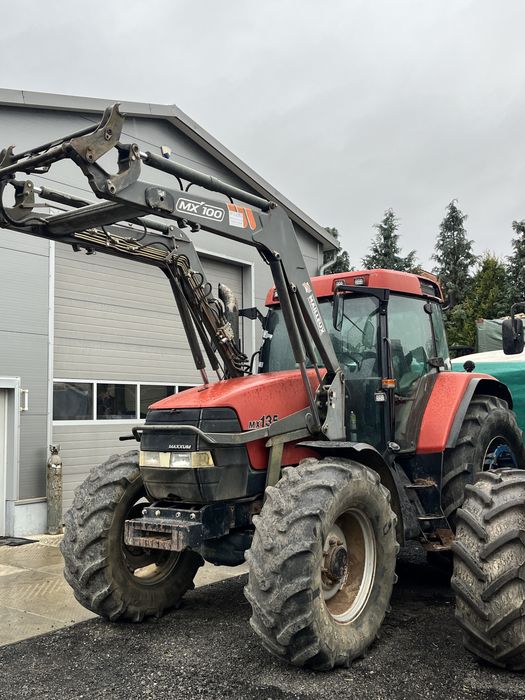 Case mx135 ladowacz maileux mx100
