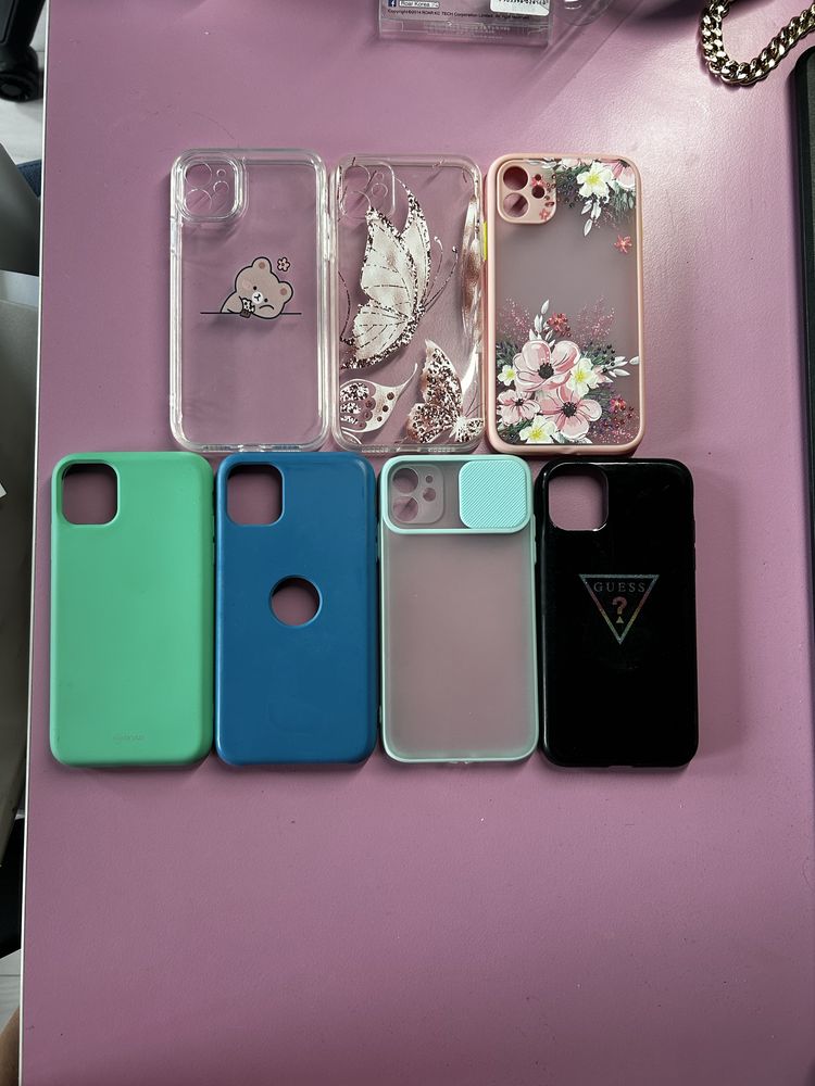 Iphone 11 etui/case różne wzory