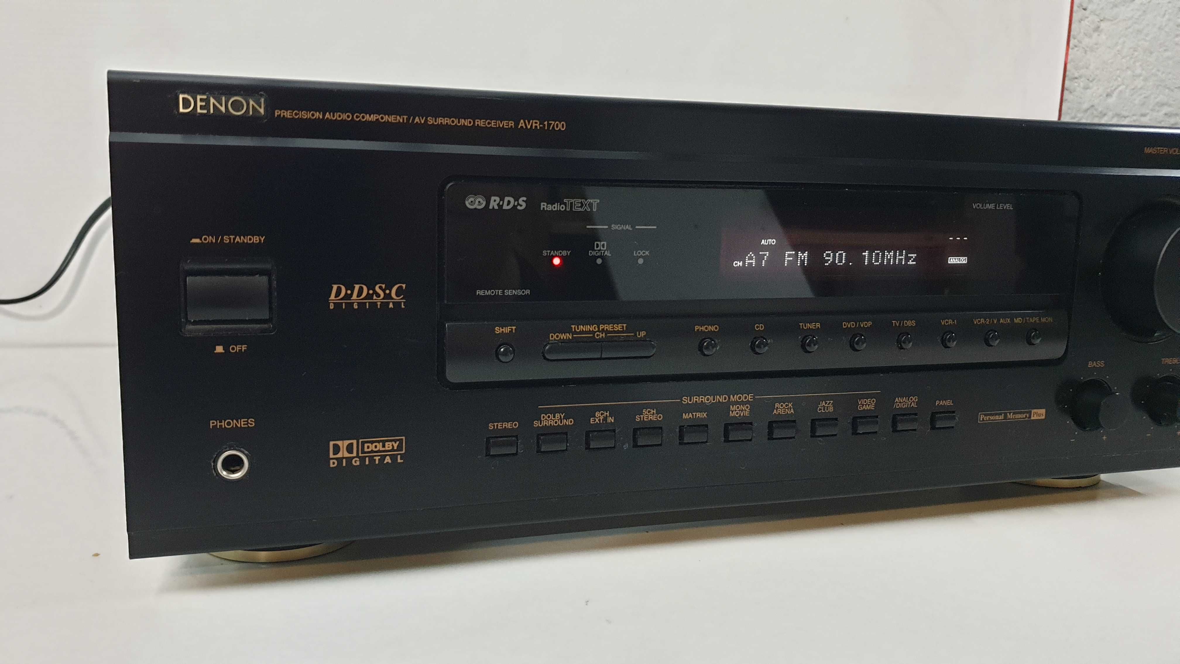 Amplituner Denon AVR-1700 Kina domowego 6.1