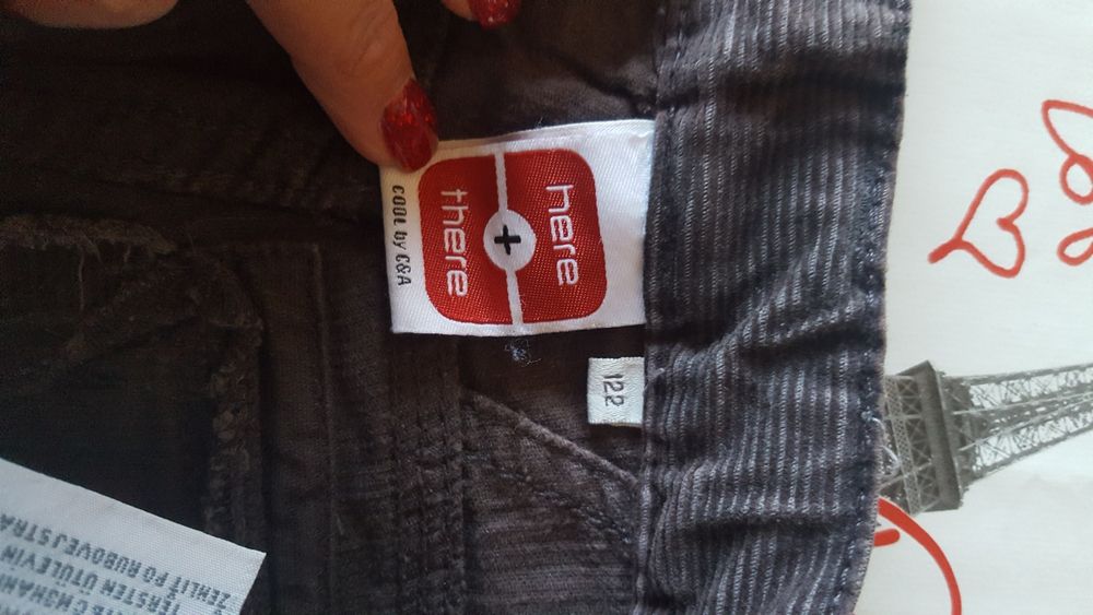 Calças de criança 6-7 anos