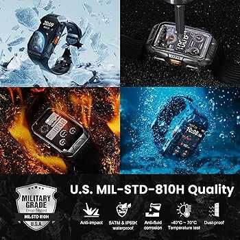 Розумний тактичний Смарт-годинник Kospet Tank X2 / Смарт часы GPS