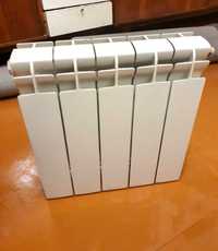 Продам радиатор отопления батарея алюминий 5 секций 400 на 400