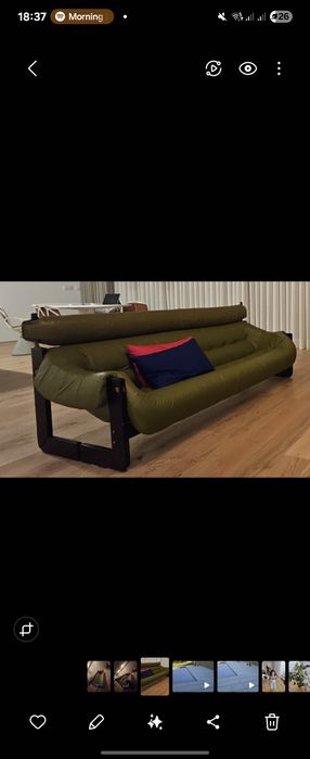 Vintage Percival Lafer MP-97 com headrest