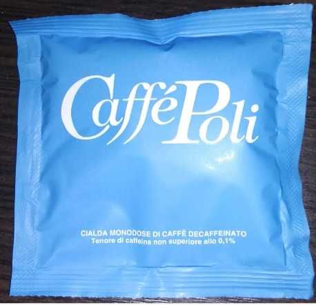 Кофе в чалдах без кофеина Caffe Poli Decaffeinato 100шт Италия Поли