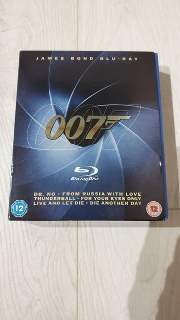 James Bond 007 6xBLU-RAY kolekcja
