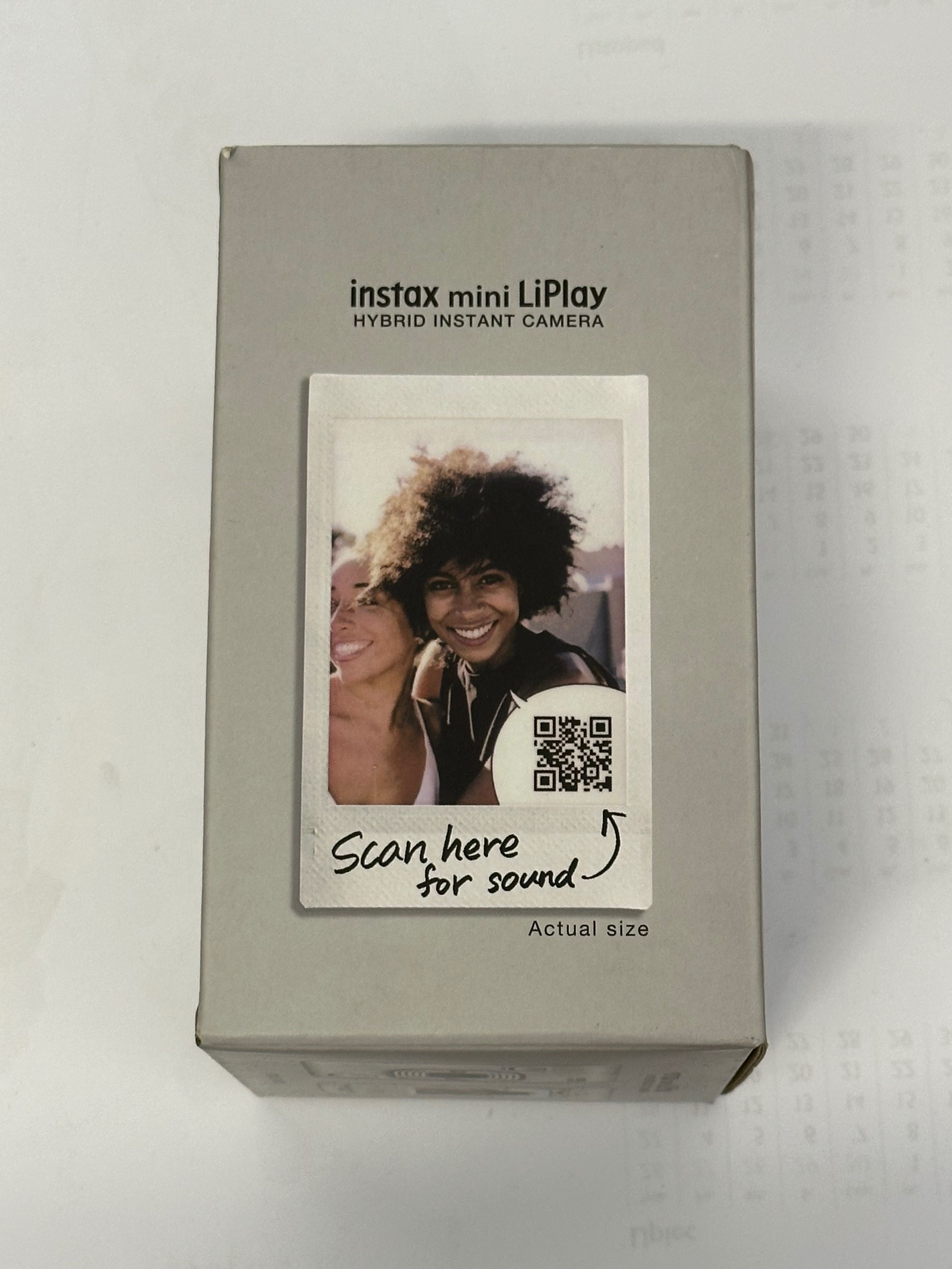 Aparat Instax mini LiPlay Hybrid instant camera Biały
