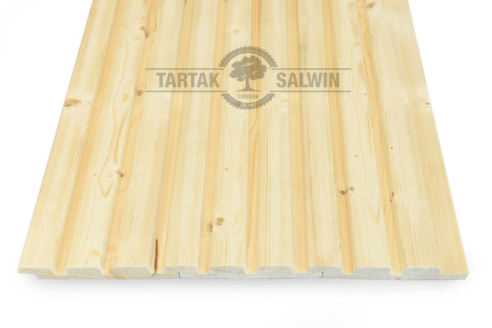 Deska elewacyjna ROMB świerk dkandynawski 20x145, na zakładkę