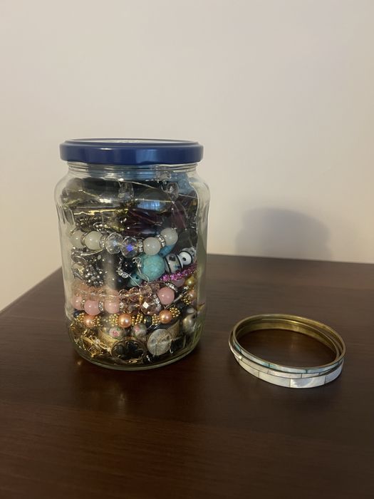 Mystery jewelry jar - słoik z biżuterią - crystal dreams