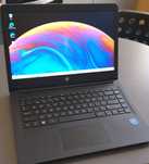 Dobry niedrogi Laptop HP ekran 14" do internetu hdmi usbc m2 BateriaOK