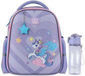 Рюкзак шкільний  GoPack   Cute Pony + пляшечка Кайт  Kite