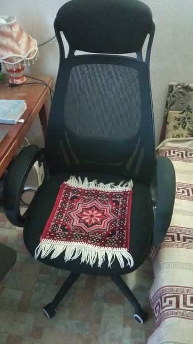 Офісне , комп'ютерне крісло з рег.наклону Special4You Briz Black