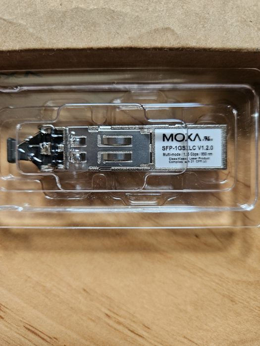 MOXA SFP-1GSXLC V1.2.0 !  nowy