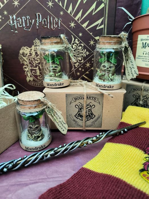 Корень Мандрагоры сова в баночке. Harry Potter. Mandrake подарунок на