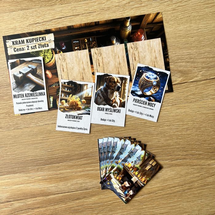 Mini Dodatek KRAM KUPIECKI Talisman Magia i Miecz Edycja 5 Nowe Karty