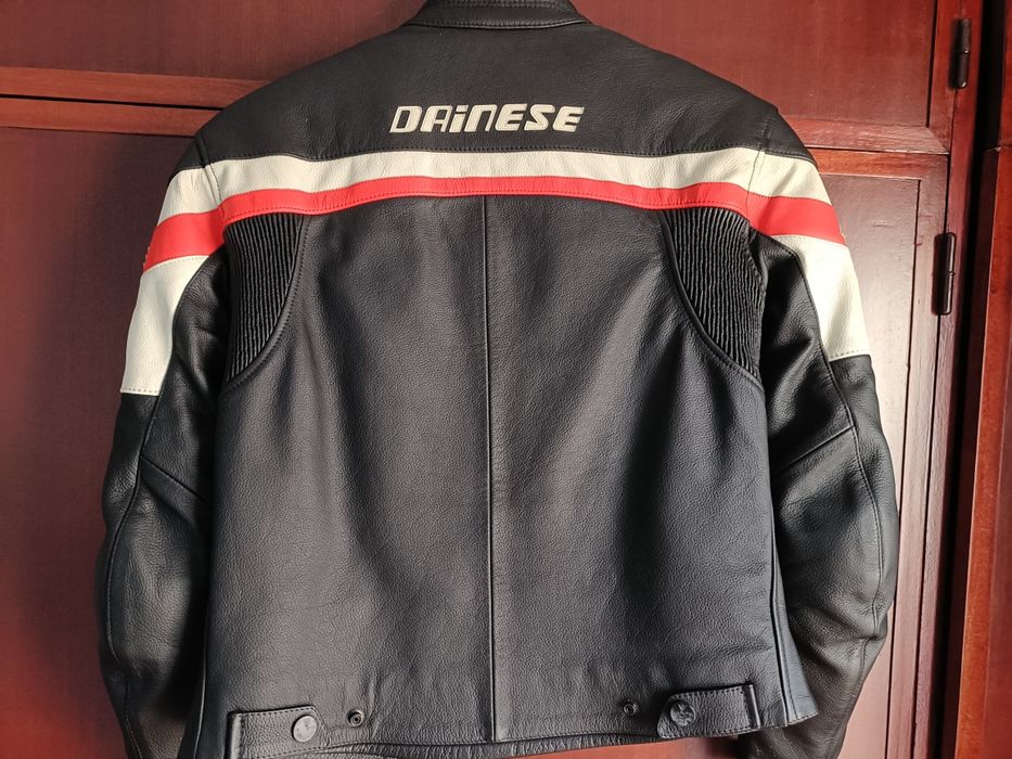 Casaco motard Mulher em pele Dainese