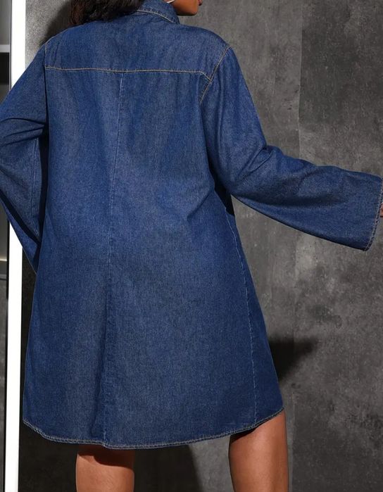 Плаття джинсове, коротке