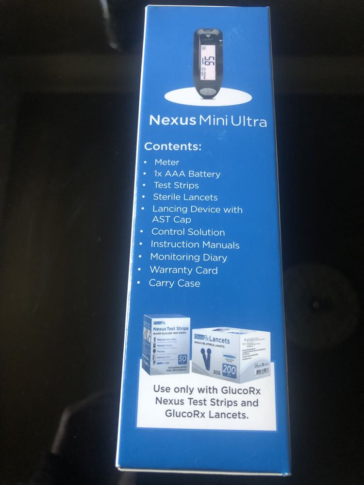 Глюкометр Nexus Mini Ultra