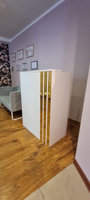 Mini Lada recepcyjna Recepcja Złote lustro Beauty